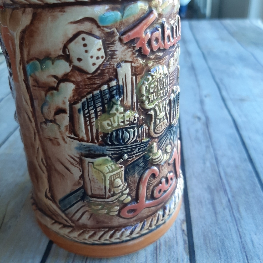 VTG LAS VEGAS CERAMIC SOUVENIR MUG - Picture 3 of 16